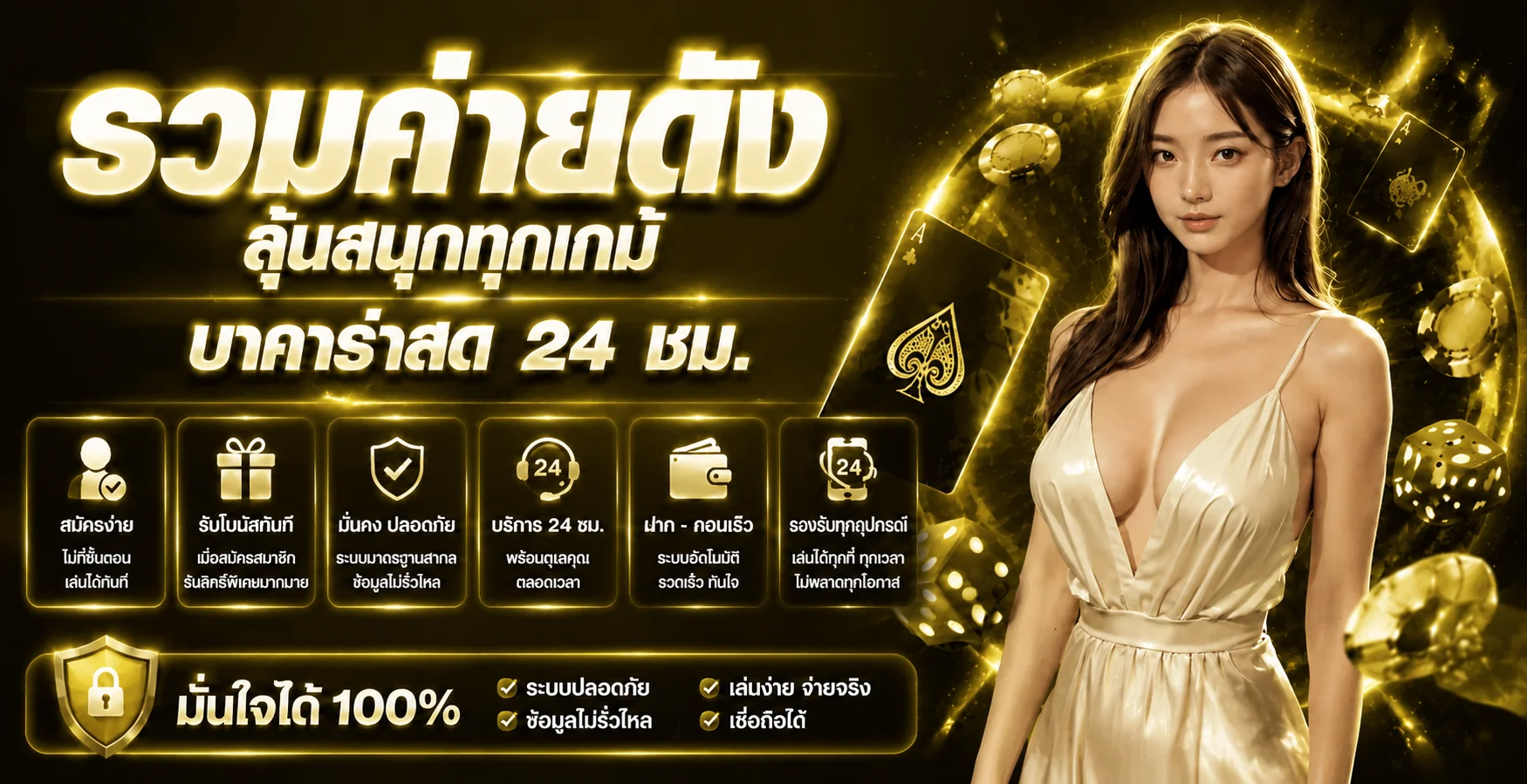 ภาพรวมคาสิโน AJM123 และแนวทางตรวจทางเข้า